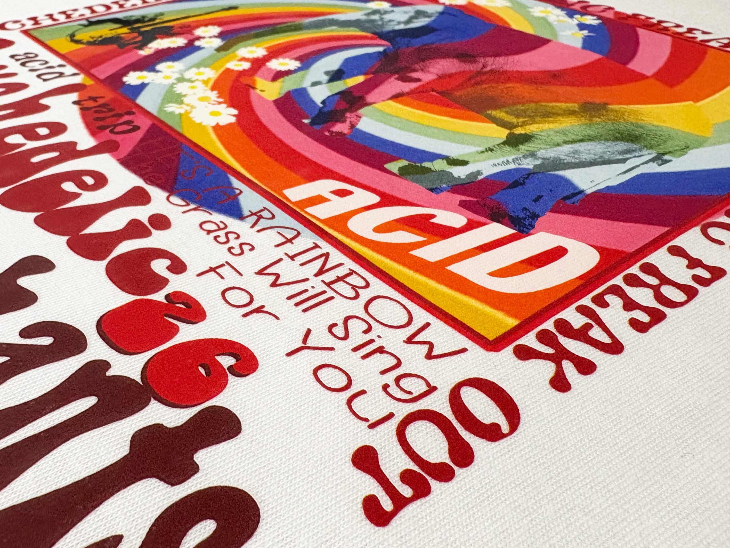 DTFプリントの質感